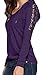 Pxmoda Women's Long Sleeve Solid Lace Up Hoodie Sweatshirt Tops