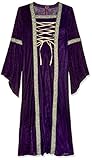Fun World Costumes Funworld Deluxe Renaissance Lady, Purple, Small/Medium 2-8