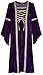 Fun World Women’s Deluxe Renaissance Lady Costume, Medium/Large 10-14, Purple