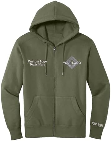 Fruit of the Loom Mens Zip Through Hooded Sweatshirt Hoodie