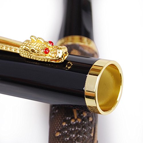 Beauty Dikawen 891 Medium Nib Fountain Pen With Brown Grape Engravement Birthday Christmas Present Hot Sale