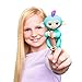 Fingerlings - Interactive Baby Monkey for Kid's Toy - Zoe (Turquoise with Purple Hair）