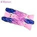 Jumbo Braiding Hair Ombre Color 3Pcs/lot Synthetic Hair Extensions 3 Tone Braiding Hair 100g/pcs Kanekalon Fiber For Twist Braiding Hair (Blue-Purple-Pink)