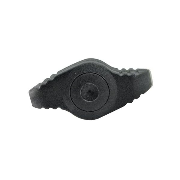 Kipp KBP-320 Threaded Stud Thermoplastic Wing Knob 1.10 Diameter, 10-32 thds.