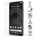 DOME GLASS Google Pixel 3 XL Screen Protector Tempered Glass (Replacement Set), [Liquid Dispersion Tech] 2.5D Curved Full Cover by Whitestone for Pixel 3 XL - Spare Kit (No UV Light)