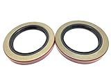 (Pack of 2) WPS Trailer Axle Hub Wheel Grease Seal
