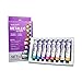 Mont Marte Acrylic Paint Set - Metallic - 8 Pieces, 18 ml Tubes - Ideal for Acrylic Painting - Brilliant lightfast Colors with high Opacity - Perfect for Beginners, Professionals and Artists