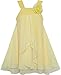 Sunny Fashion Girls Dress Sleeveless Halter Flower Multi Layer Chiffon