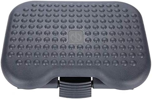 Wocume Foot Rest Stool, Adjustable Height Foot Rest Stool Ergonomic Portable Comfortable Under Desk Home Office
