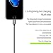 Vinpie Lightning Cable iPhone 6 Charger, 4 Pack 6FT Lightning to USB Cable Nylon Braided Sync and Charging Apple Lightning Cable for iPhone 7 6 6S SE 5S 5S 5C 5, iPad Air, iPad Mini 2 3 4