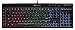 Corsair K55 RGB Gaming Keyboard - Quiet & Satisfying LED Backlit Keys - Media Controls - Wrist Rest Included - Onboard Macro Recording (Renewed)