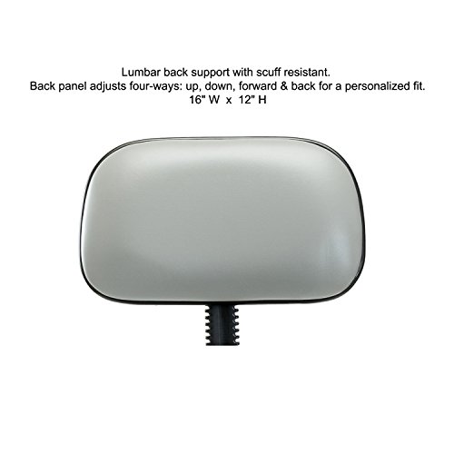 image for Perch Chairs & Stools Perch Walter Rolling Height Adjustable Exam Stoo