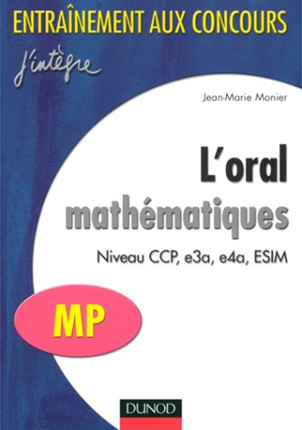 L' oral mathématiques