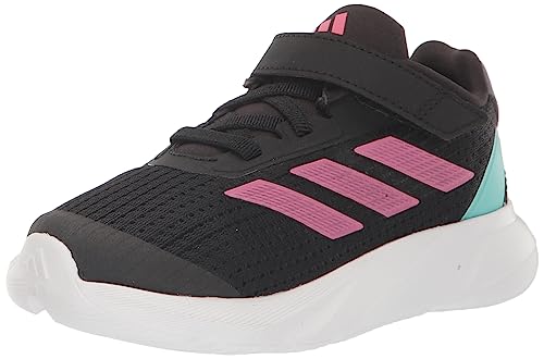 Adidas Unisex-Baby Duramo SL Elastic Lace Core Black/Pink Fusion/White 4 at Amazon