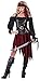 California Costumes Queen of The High Seas Costume (Black/Scarlet, Large)