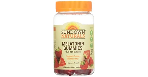 Amazon.com: SD Melatonina gomitas tamaño 60 ct Sundown ...