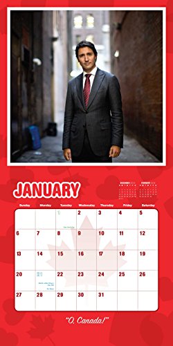 Justin Trudeau, My Canadian Boyfriend 2019 Wall Calendar - Thumbnail 2