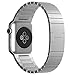 Eoso Stainless Steel Replacement Smart Apple Watch Band Link Bracelet with Double Button Folding Clasp for 42mm Apple Watch All Model (Bracelet Silver,42mm)