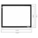 Litup A4 Portable LED Light Box Tracer L15.63 x W11.81 Light Pad Tracing Light Box for Drawing Animation Sketching Artcraft X-rayViewing - LP-B4