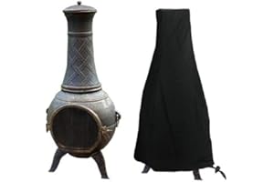 AODYOW JL JIA LE Linkool Patio Chiminea Cover Outdoor Fire Pit Heater Defender Waterproof
