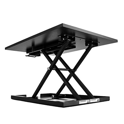 Superland Adjustable Height Standing Desk 28 x 20 Inch Desktop Standing Desk Adjustable Height Sit to Stand Ergonomic Workstation (28”X20”) - Thumbnail 4