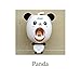 BigNoseDeer Baby Toothbrush Dispensers,Kids Hands Free Toothpaste Dispenser Children Automatic Cartoon Cute Animal Toothpaste Squeezer Good Gift for Children (Panda)