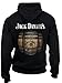 Jack Daniels Old No 7 Barrel Hoodie,Black,X-Large