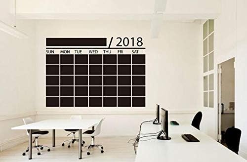 Office Motivation Weekly Planner Calendar Chalkboard Blackboard Business Worker Inspire Office Motivation Stickers Mural Unique Gift 1751RE