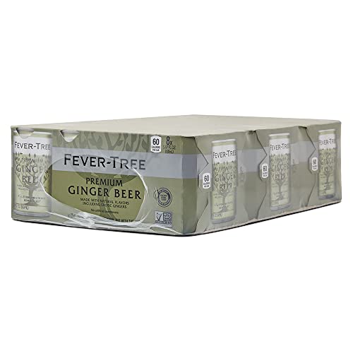 Fever Tree Ginger Beer Premium Quality Mixer Refreshing Beverage