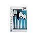 International Silver Dawson Frost Stainless Steel Flatware, 20-Piece Set, Service for 4