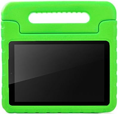 Samsung Galaxy Tab A 8.0 Kids Case-ANMANI Light Weight Kids Friendly Super Protective Shock Proof Convertible with Handle Stand Case for Samsung Galaxy Tab A 8.0-Inch T350 Tablet Green