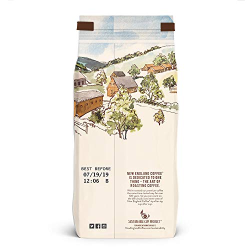 NEW ENGLAND COFFEE HAZELNUT CRÈME MEDIUM ROAST GROUND COFFEE, 22OZ BAG (PACK OF 1)