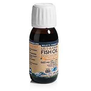 Image of Wiley’s Finest Orange Burst 660mg EPA + DHA Omega-3 Natural Wild Alaskan Fish Oil Supplement Travel Size 12 Servings