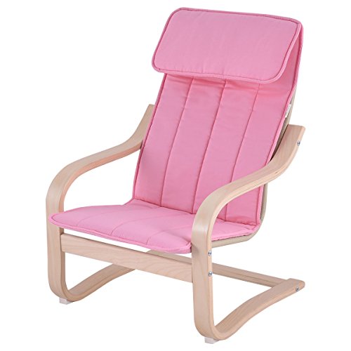 COSTWAY Kids Armchair Children Leisure Lounge Wood Home