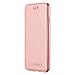 iPhone 8 Case,iPhone 7 Case, LONTECT Slim PU Leather Folio Flip Case with Card Slot & Clear Soft TPU Back Cover for Apple iPhone 8/iPhone 7 - Rose Gold