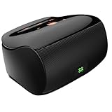 Lenmar Miniboom 900mAh Rechargeable Portable Bluetooth v2.1 Speaker for iPhone 4 4s 5 5s 6 6s 6 Plus- Samsung galaxy s3 s4 s5 - Samsung note or other Bluetooth Enabled Devices, Includes Audio Cable, - BLACK