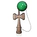 Kendama by Alpha Kendama - Pro Model - Strengthens Hand-Eye Coordination, Balance, and Reflex - Standard Size Kendama - Green Color