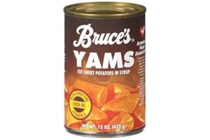 BRUCE FOODS Bruce's Yams, Sweet Potatoes in Syrup, 15 oz can (6 pack)