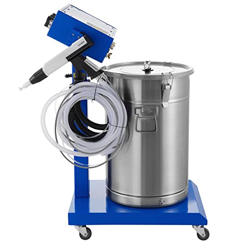 Mophorn 50W 45L Electrostatic Powder Coating Machine with Spraying Gun Paint 450g Per Minute WX