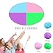Fluffy Slime,Jumbo Fluffy Floam Slime Stress Relief Toy Scented Sludge Toy for Kids and Adults,Super Soft and Non-sticky about 6 OZ in Container, 4 Colors