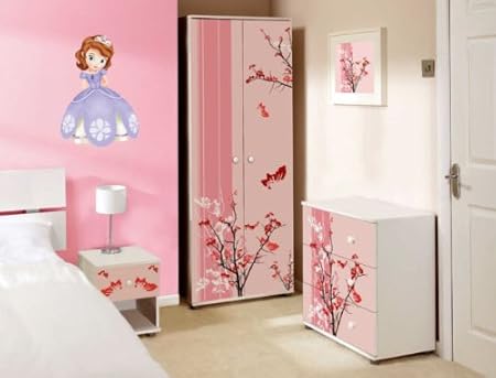 Sofia The First Full Colour Kids Bedroom Wall Sticker Decal Large