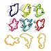 Budigus Cookie Cutters / Sandwich Cutters / Cookie Cutter Set — Also Ideal for Use as a Bread Cutter, Biscuit Cutter, or Pastry Cutter — Large Size, Durable, Stainless Steel