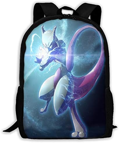 Yeahcoo Pocket M-Evolution Unisex School Backpack Schoolbag Bookbag Zipper Daypack Multi-Function Travel Daypack for Girls Boys Kid's and Adult