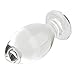 Beauty7 Extra Large Giant Glass Butt Plug Heavy Duty Anal Training Stimulator Sex Toy