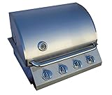 Diamondback Built-In Grill 4 Burner Propane LP Natural Gas 26