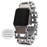 BestTechTool watch adapter compatible with LEATHERMAN TREAD LT - BTT adapter (Watch lug width=18mm, Stainless Steel, TREAD LT)