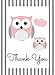 Jungle Animal Thank You Cards 50 Note Card Boxed Set