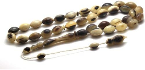 Serra Beads Rosary coach Horn, Big Boy Tasbih Bracelet Zikr Muslim Prayer Beads Rosary