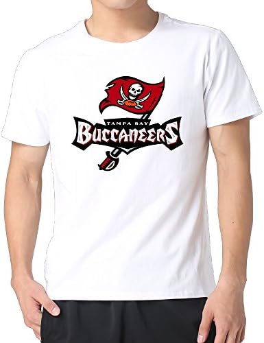 Men Football Tampa-bay-buccaneers-logo Short Sleeve Graphic Tshirts