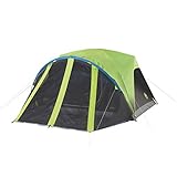 Coleman Dome Camping Tent with Screen Room | Carlsbad Dark Room Camping Dome Tent with Screened Porch